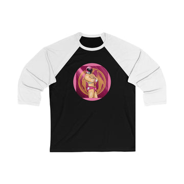 Ranger Pink / Unisex 3\4 Sleeve Baseball Tee